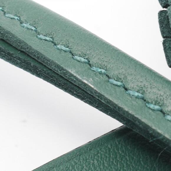 HERMES Green Leather Charm - Picture 6 of 7